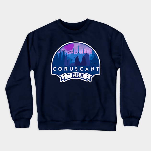 City Planet 1999 Crewneck Sweatshirt by PopCultureShirts